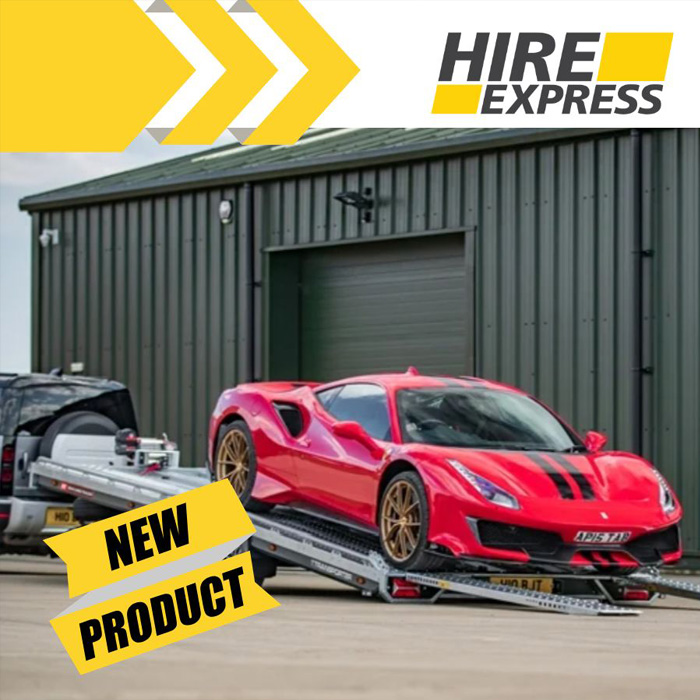 New Arrival at Hire Express: The Ultimate Race Car Trailer Has Landed