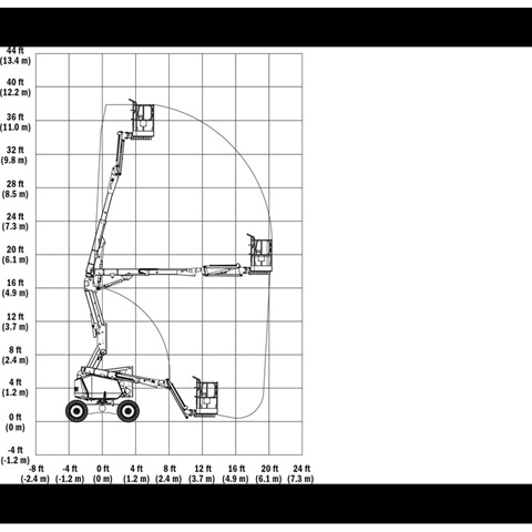 BOOM LIFT 10.2M (34FT) DIESEL 4WD - code:100005_04