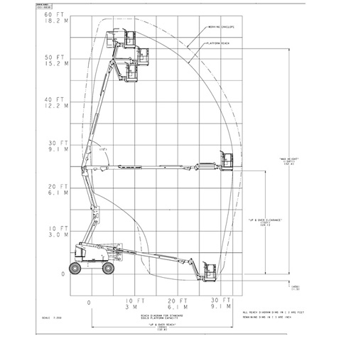 BOOM LIFT 15.5M (51FT) DIESEL 4WD - code:100040_02