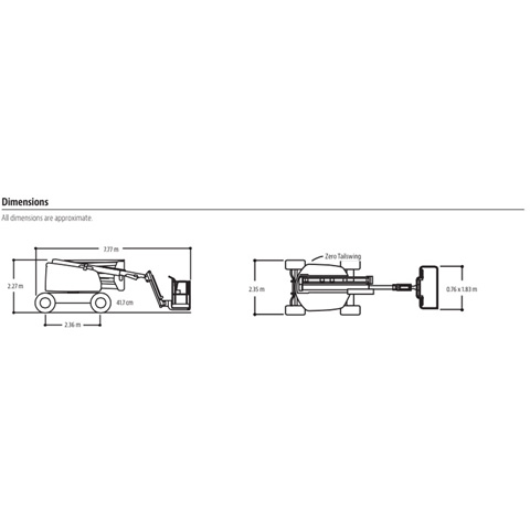BOOM LIFT 15.5M (51FT) DIESEL 4WD - code:100040_4