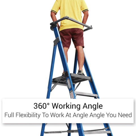LADDER - PLATFORM 0.95M (3FT) SAFETY - code:252210_02