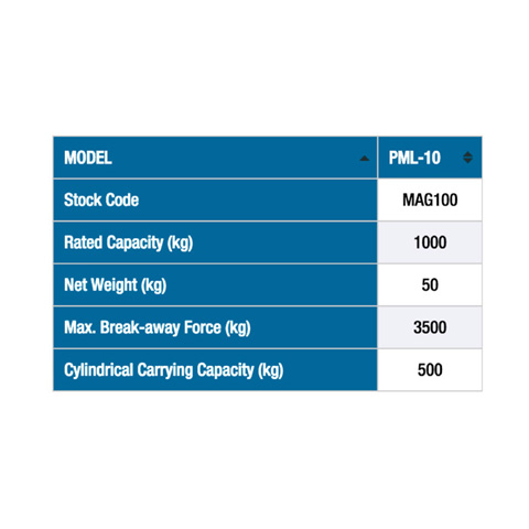 MAGNETIC LIFTER - 1T - code:301660_01