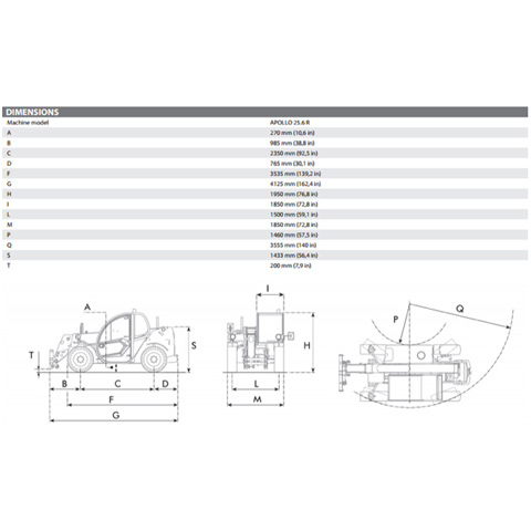 TELEHANDLER - 2.5T - code:302865_02