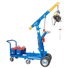 FLOOR CRANE - 900KG COUNTER WEIGHTED, MFC750